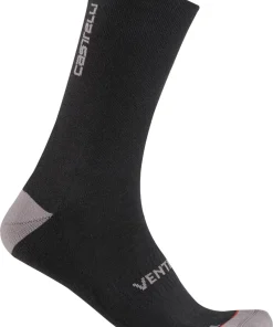 Castelli Venti Soft Merino Cycling Socks - Black