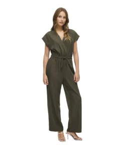 Vila Womens Jumpsuit Rala S/L Deep Depths