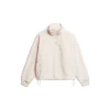 Superdry Womens Fleece Super Soft Rice White