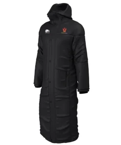 Phoenix Netball Subs Coat: Black