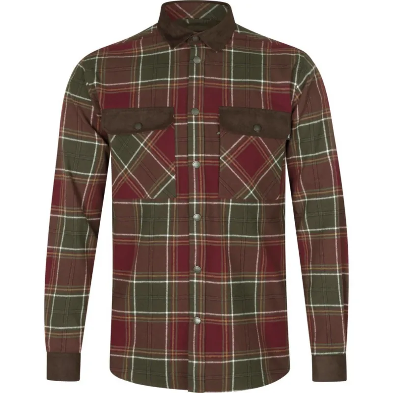Seeland Banff Shirt Red check