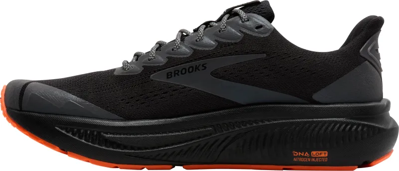 Brooks Ghost 17 Mens Running Shoes - Black - Image 3
