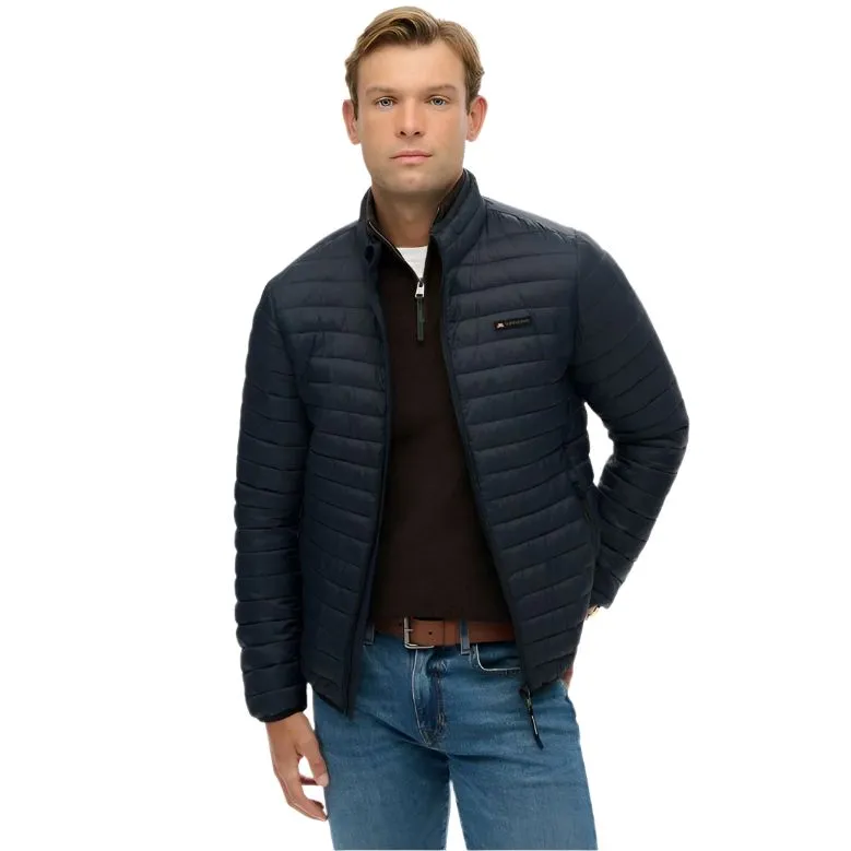 Superdry Mens Jacket Fuji Lite Padded Eclipse Navy