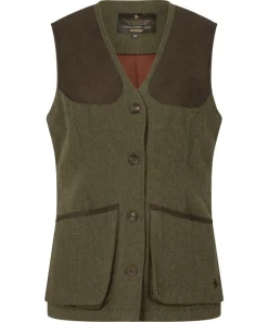 Seeland Hillside Harriet Waistcoat Moss green