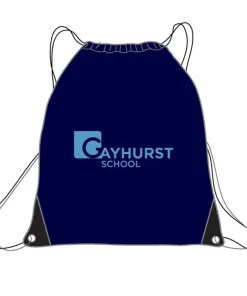 Gayhurst School Gym Bag Logo & Initials