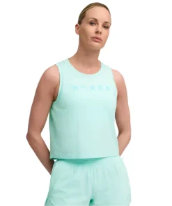 Puma x Hyrox Womens Tank Top Cloudspun Thermoadapt Crop Mint Melt