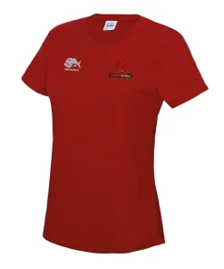 Phoenix Netball T Shirt: Red