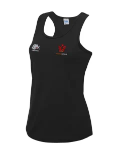 Phoenix Netball Vest: Black