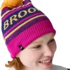 Brooks Heritage Pom Running Beanie - Pink