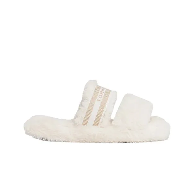 Tommy Hilfiger Womens Slipper FW0FW08854 Ancient White