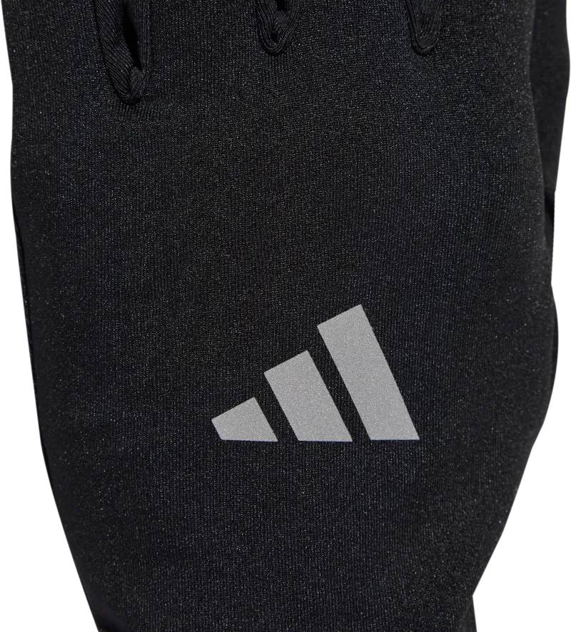 adidas ClimaWarm Running Gloves - Black - Image 2