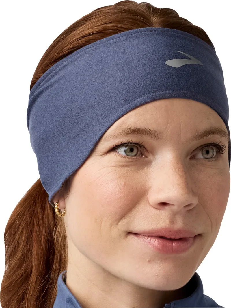 Brooks Luxe Thermal Running Headband - Blue