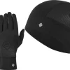 Ronhill Beanie And Glove Set - Black