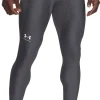 Under Armour HeatGear Compression Mens Long Running Tights - Grey