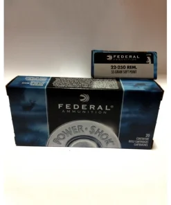 Federal  .22-250 Rem Power Shok 55GR (Soft Point) 20pk