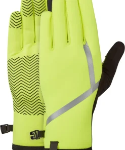 Ronhill Wind Block Running Gloves - Yellow