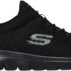 Skechers Summits Womens Training Shoes - Black