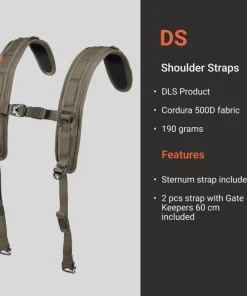 Vorn DS - Shoulder Straps - Fog Green