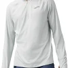 Brooks Dash 3.0 Half Zip Long Sleeve Mens Running Top - Grey
