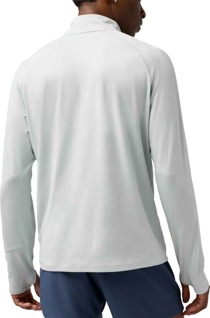 Brooks Dash 3.0 Half Zip Long Sleeve Mens Running Top - Grey - Image 2
