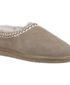 Cotswold Foxmoor Slippers Taupe