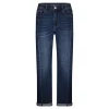 Red Button Womens Jeans Caitlin Sidepatch Denim Dark Stone Used