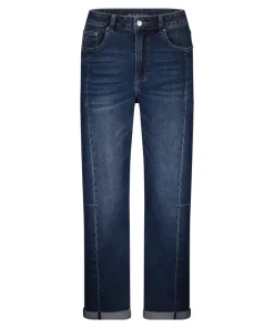 Red Button Womens Jeans Caitlin Sidepatch Denim Dark Stone Used