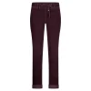 Red Button Womens Trousers Tessy 10W Cord Aubergine