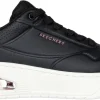 Skechers UNO Court Courted Air Womens Shoes - Black