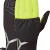 Ronhill Wind Block Convertible Running Gloves - Yellow