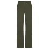Red Button Womens Trousers Conny Shiny Cord Khaki