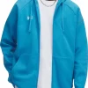 Under Armour Rival Fleece Full Zip Mens Training Hoody - Blue