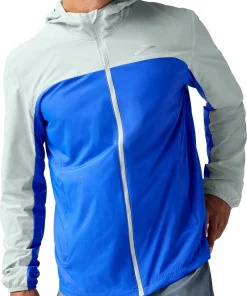 Brooks Canopy 2.0 Packable Mens Running Jacket - Blue