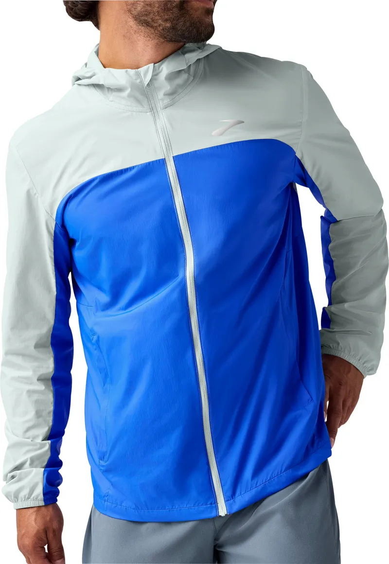 Brooks Canopy 2.0 Packable Mens Running Jacket - Blue