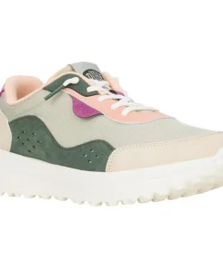 HEYDUDE Hayden Colorblock Trainers Dusty Olive/Multi
