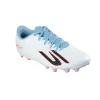 Skechers Adults Football Boot SKX_2 Club MG White/Turquoise/Pink