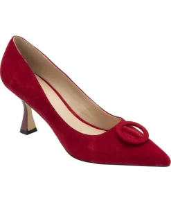 Lotus Womens Court Shoe Henley Ruby Suede