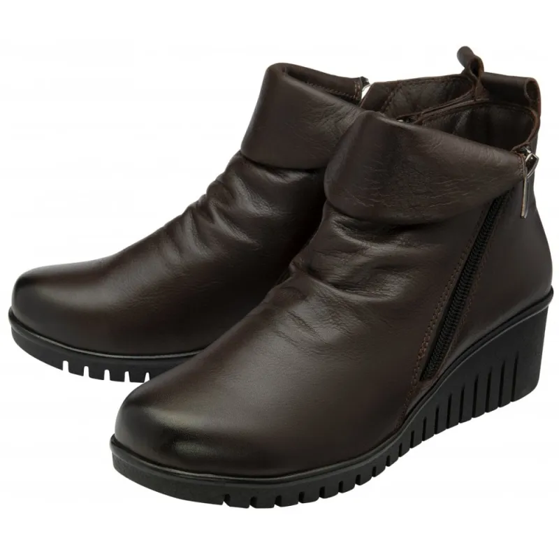 Lotus Womens Ankle Boot Cordelia Brown - Image 3