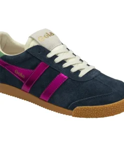 Gola Womens Trainer Elan Glitz Navy/Fuchsia/Emerald