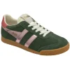 Gola Womens Trainer Elan Glitz Evergreen/Pink/Coral