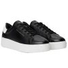 Tommy Hilfiger Womens Trainer Chic Platform Cupsole Patent Black