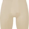 adidas Tech-Fit AeroReady Mens Short Training Tights - Beige