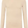 adidas Tech-Fit AeroReady Long Sleeve Mens Training Top - Beige