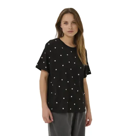 Kaffe Womens T-Shirt Helen Black Deep - Image 3