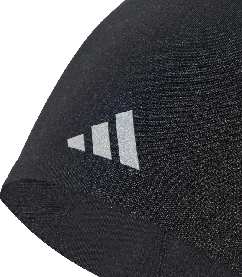 adidas ClimaWarm Fitted Running Beanie - Black - Image 3