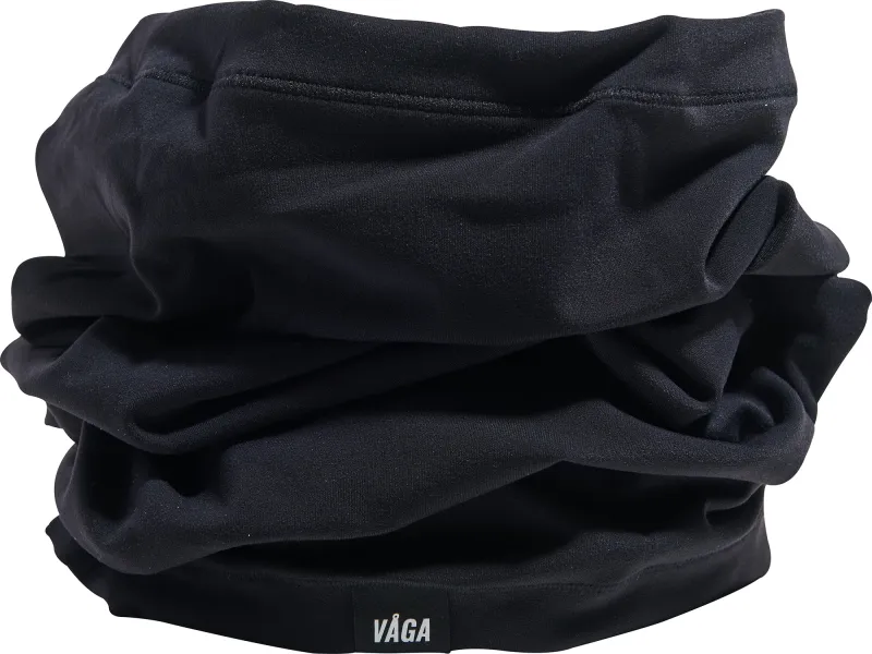 Vaga Jersey Midweight Running Neck Warmer - Black