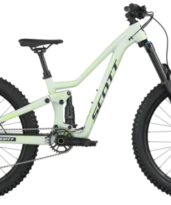 Scott Ransom 400 Kids Full Suspension Mountain Bike 2026 - Beryl Green