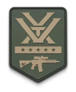 Vortex Badge Patch Grey
