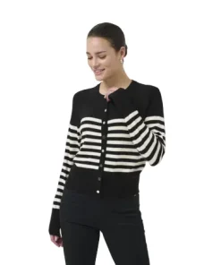 Kaffe Womens Cardigan Lizza Black/Turtledove