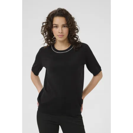 Kaffe Womens Jumper Carly Black Deep
